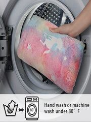 Luminous Unicorn Dinosaur Throw Blanket